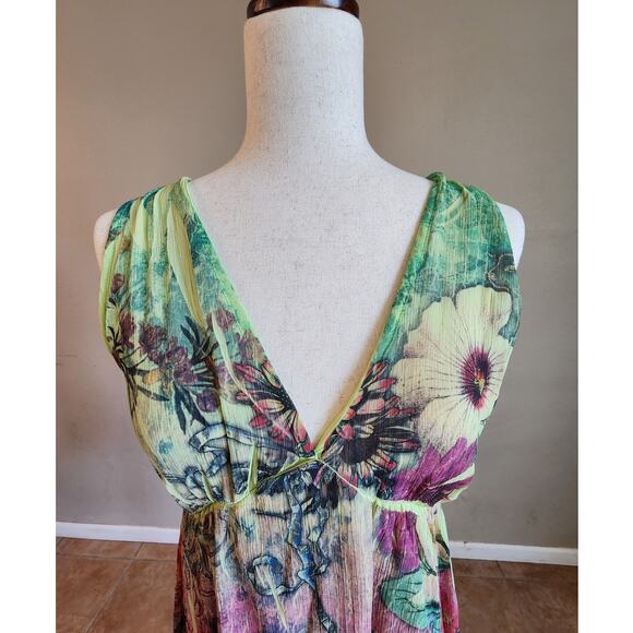 Daniel Benjamin Women's Tunic Dress SZ Medium Fairycore Bohemian Festival - Picture 5 of 12